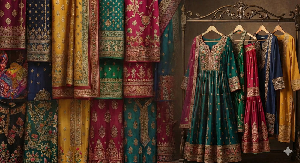 Top 10 Must-Have Pakistani Dresses for Every Indian Wardrobe in 2026 | Nour Fashion Trends Top 10 Must-Have Pakistani Dresses for Every Indian Wardrobe in 2026 | Nour Fashion Trends