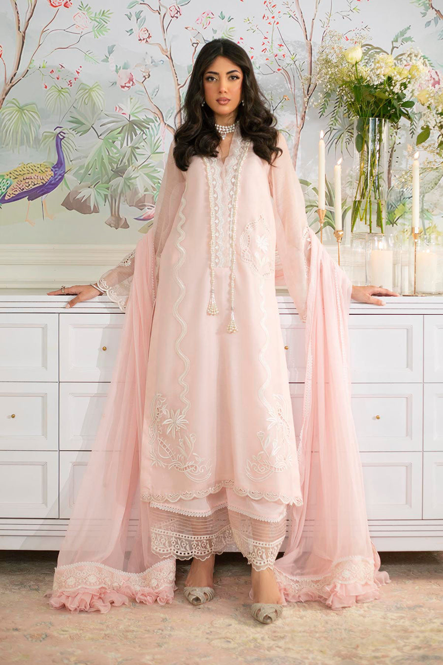 Zaar - Shirt And Dupatta