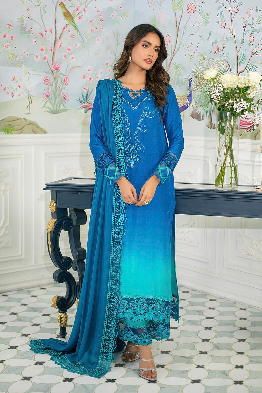 Zerni - Shirt And Dupatta