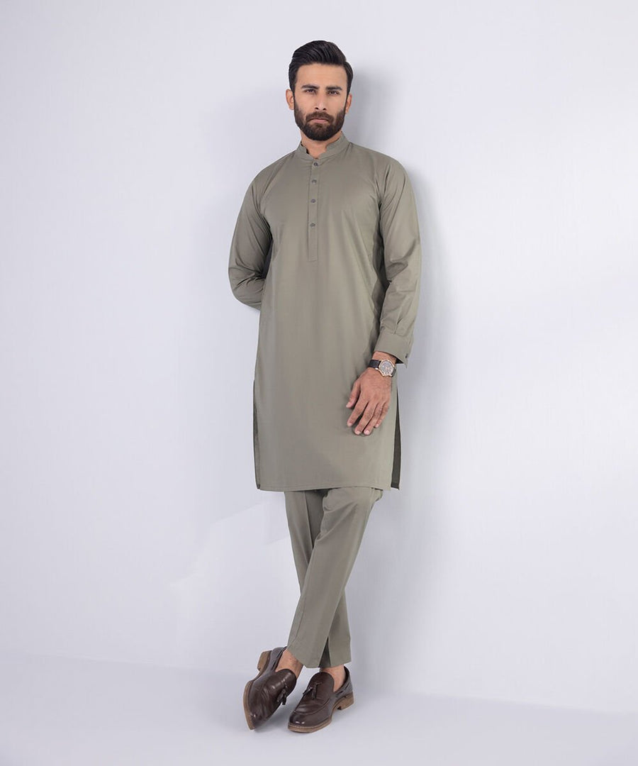 Cotton Suit - Regular Fit (00MST2P25V57_RGL)
