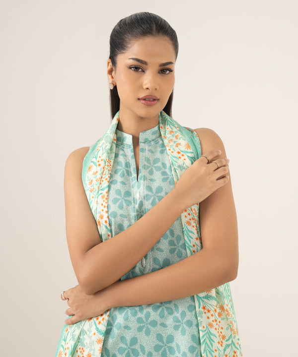 3 Piece - Printed Lawn Suit 03PDY25V548B