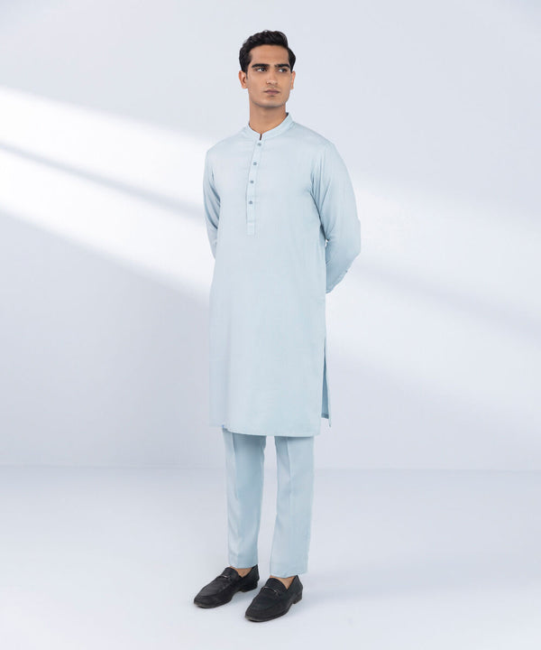 Viscose Blended Suit - Slim Fit (0MST2P25V51A-SLM)
