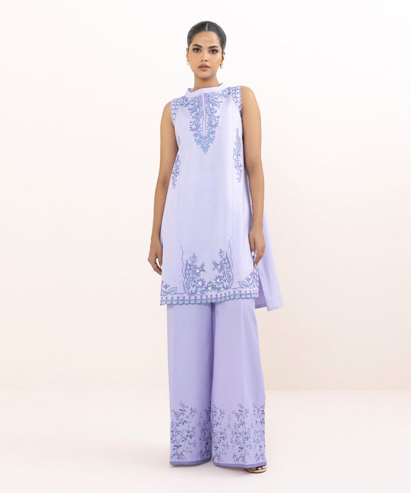 2 Piece - Embroidered Lawn Suit 0U2TEDY25V64