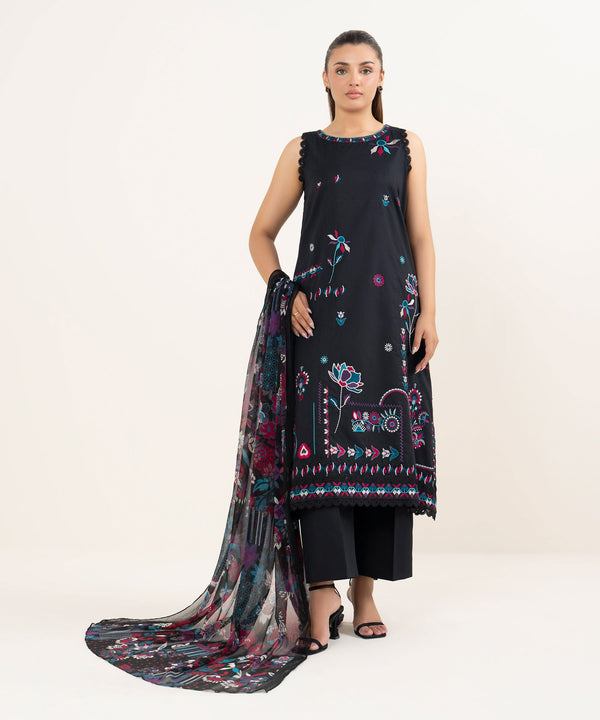2 Piece - Embroidered Dobby Suit 0U3PESG25V54