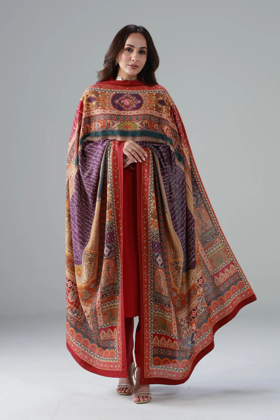Rehbar Pattern Rehbar (Guide) Odhni – Nour