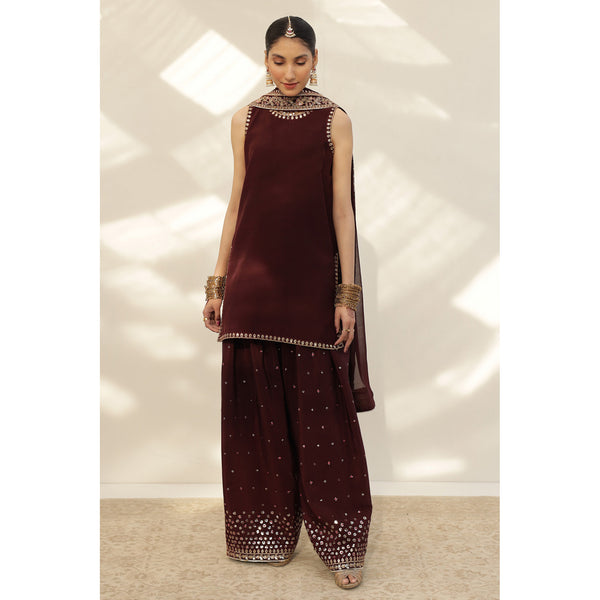 Burgundy Outfit
