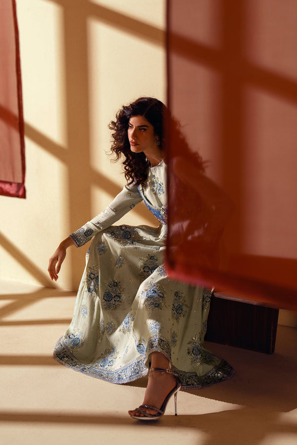 EMBROIDERED PISHWAS (E0827/104/721)