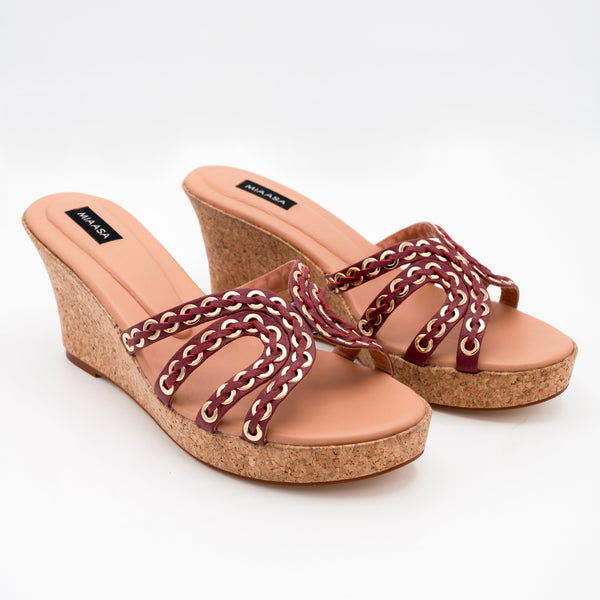 Zee Eyelet - Burgundy