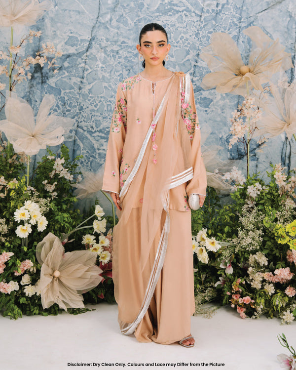 Peach Drape