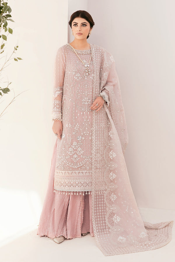 EMBROIDERED CHIFFON CH11-05 STITCHED
