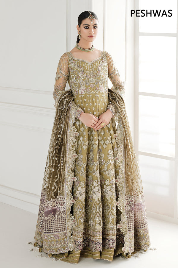 EMBROIDERED NET CH10-02 STITCHED