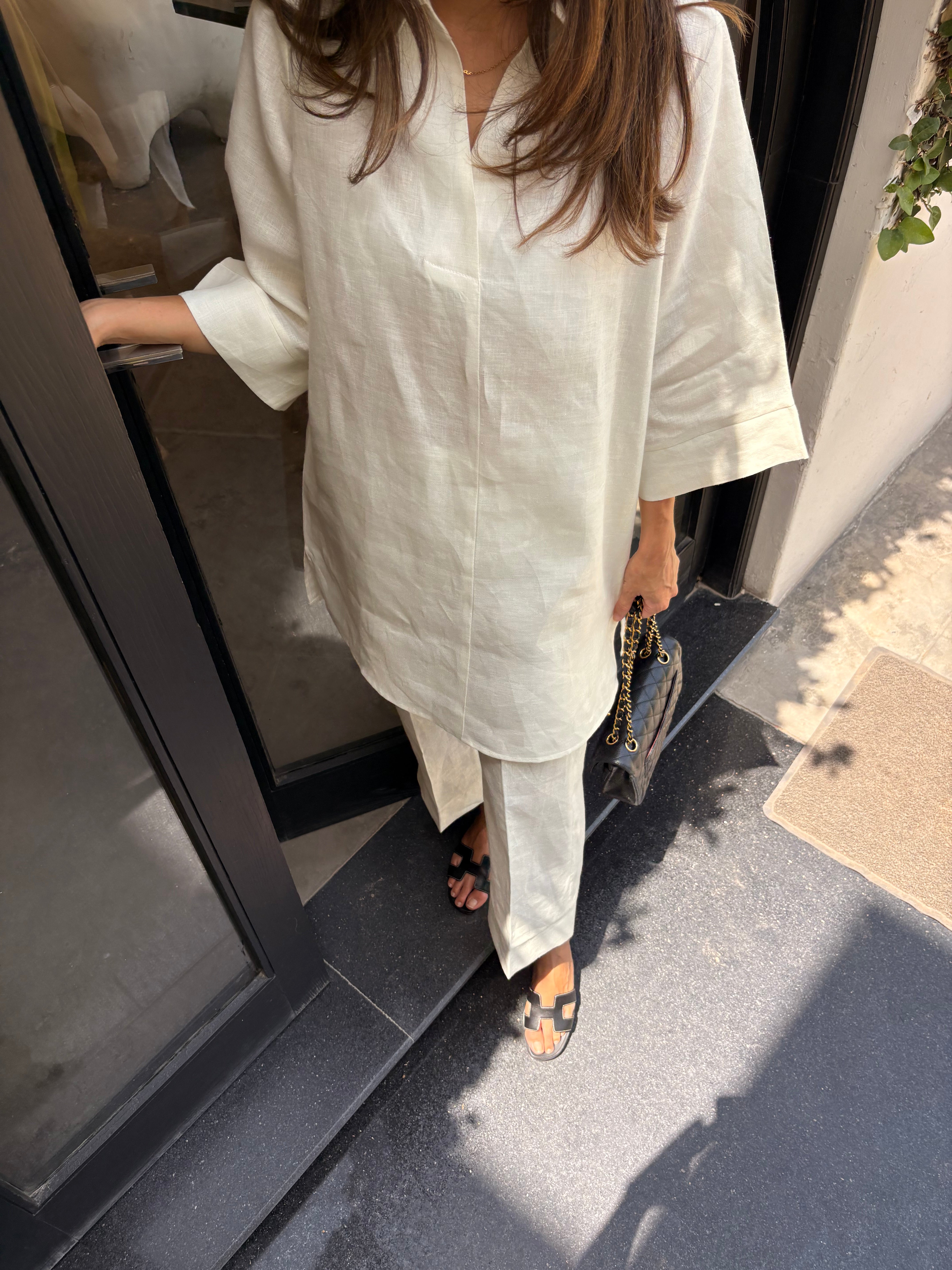 White Linen Toby Set – Nour