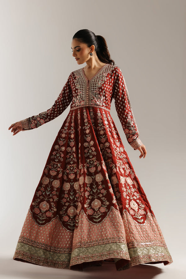 EMBROIDERED PISHWAS (E0840/104/414)