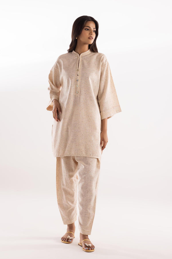 Stitched Dyed Khaddar Shirt Shalwar Fw25Bsd907P2T