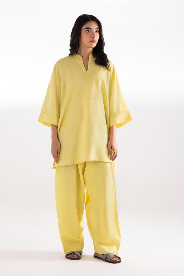 Stitched Dyed Khaddar Shirt Shalwar Fw25Bsd913P2T