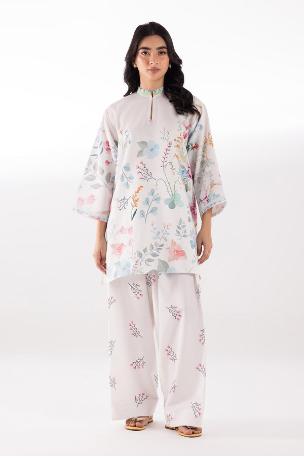 Stitched Printed Dobby Shirt Shalwar Fw25Bsp915P2T