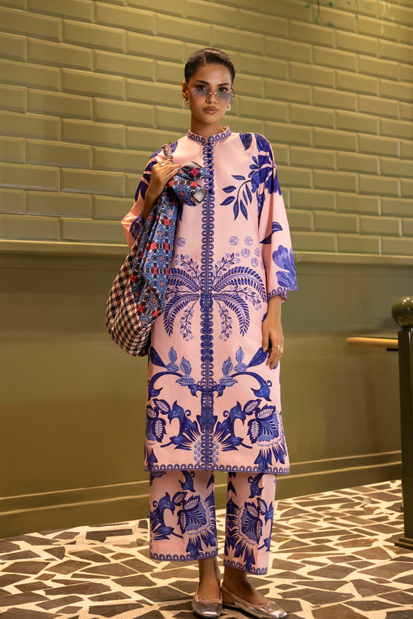 Stitched Printed Khaddar Shirt Culotte Fw25Bsp930P2T