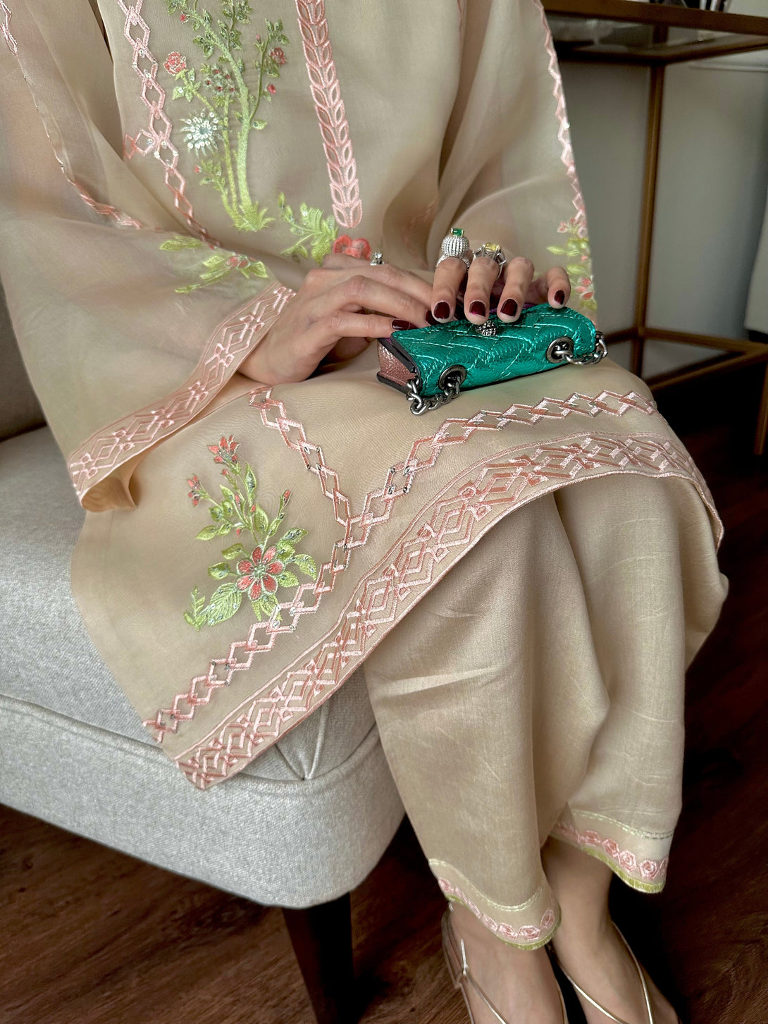 Ivora Ivora - Festive Embroidered Suit – Nour