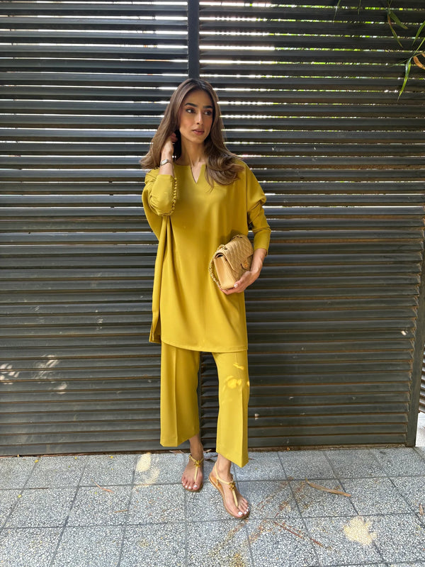 Muted Chartreuse Gabby Set