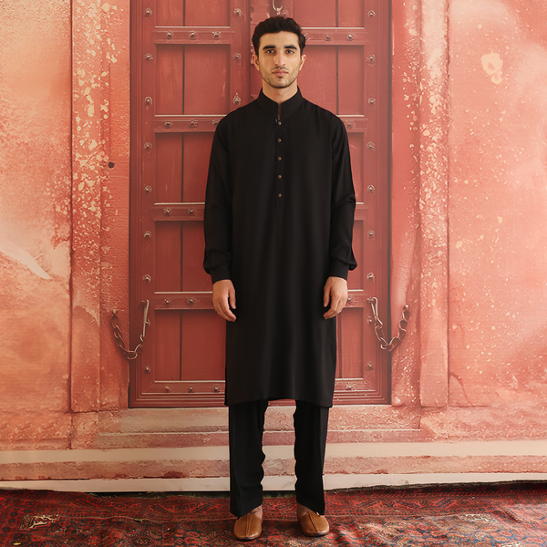Linen Tap Shoe Classic Fit Suit (FG-3212)