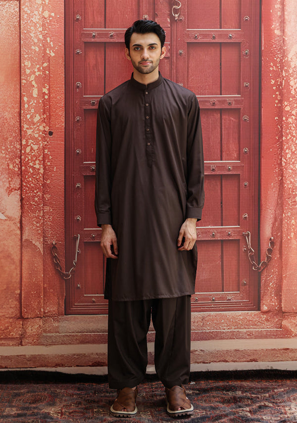 Poly Viscose Java  Classic Fit Suit (FG-2881)
