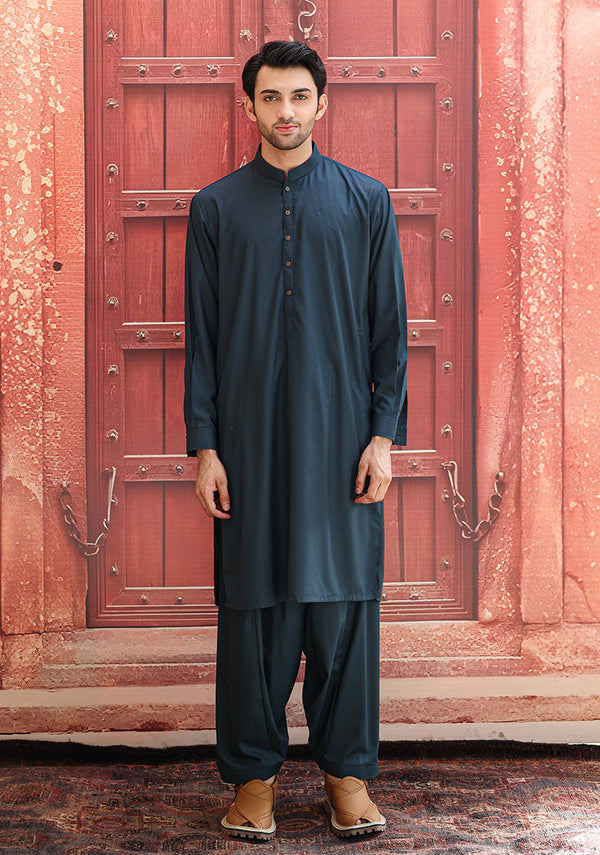 Poly Viscose Scarab Classic Fit Suit (FG-2881)