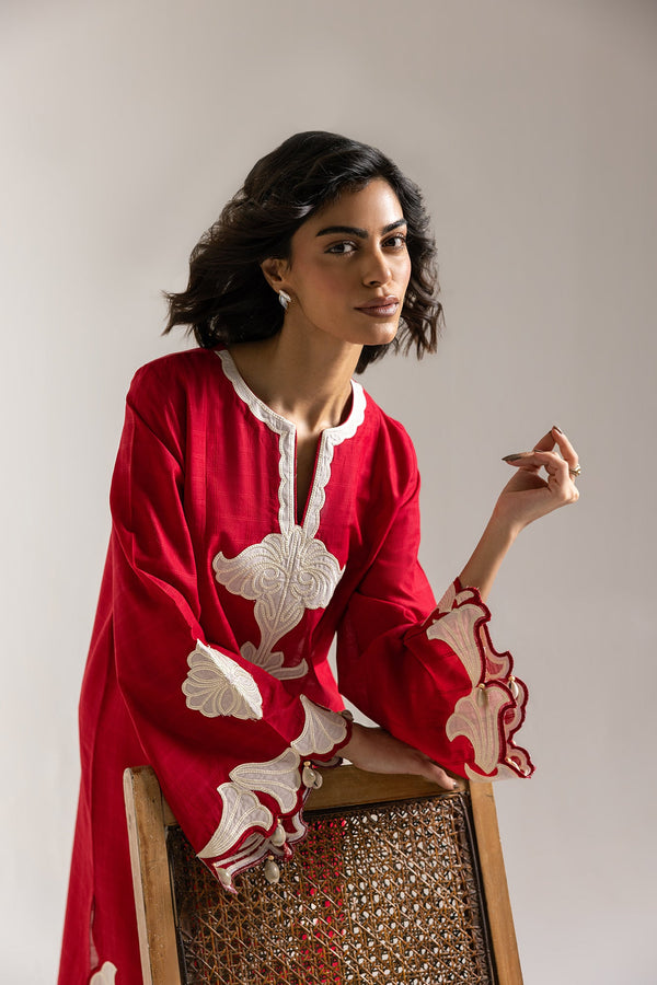 EMBROIDERED SHIRT (S6E6381/102/301)