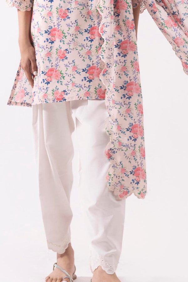 Stitched Embroidered Shalwar Ss25Tese705