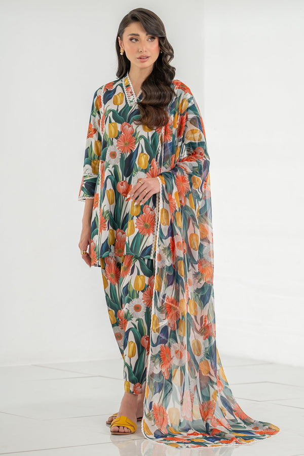 Tulips 3 piece (U00563-999-WHT)