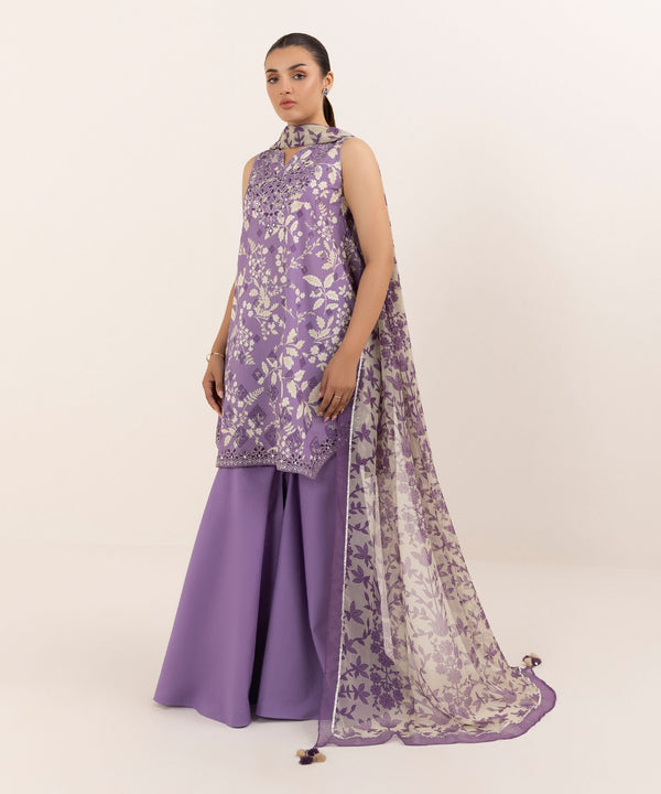 3 Piece - Embroidered Lawn Suit U3PEDY25V636