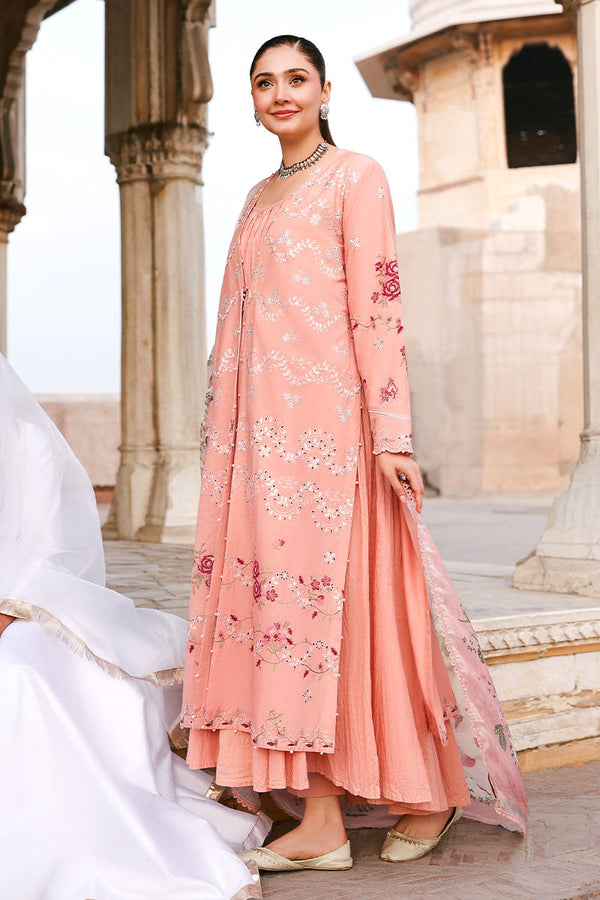 white christmas dresses Cross Stitch Tender Breeze Eid Lawn Collection 2024 – Sara Clothes