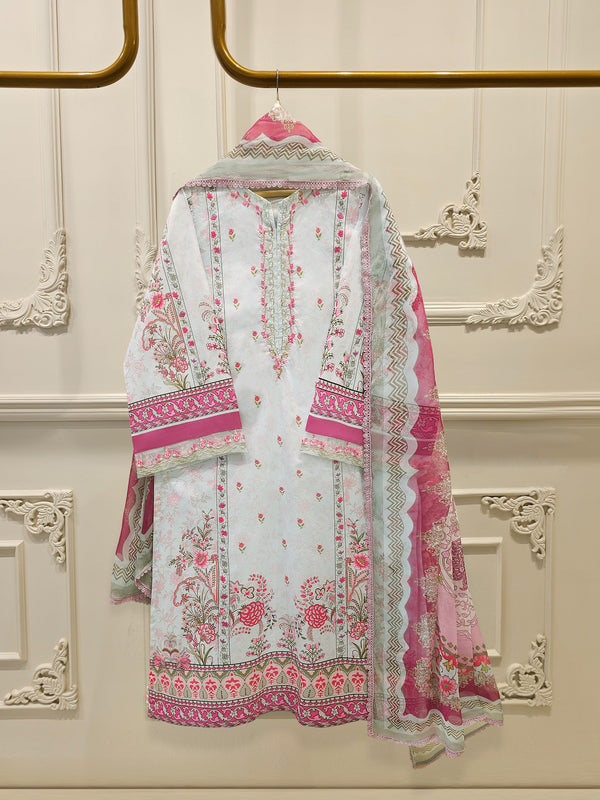 2 Piece - Digital Printed Lawn Suit S112179