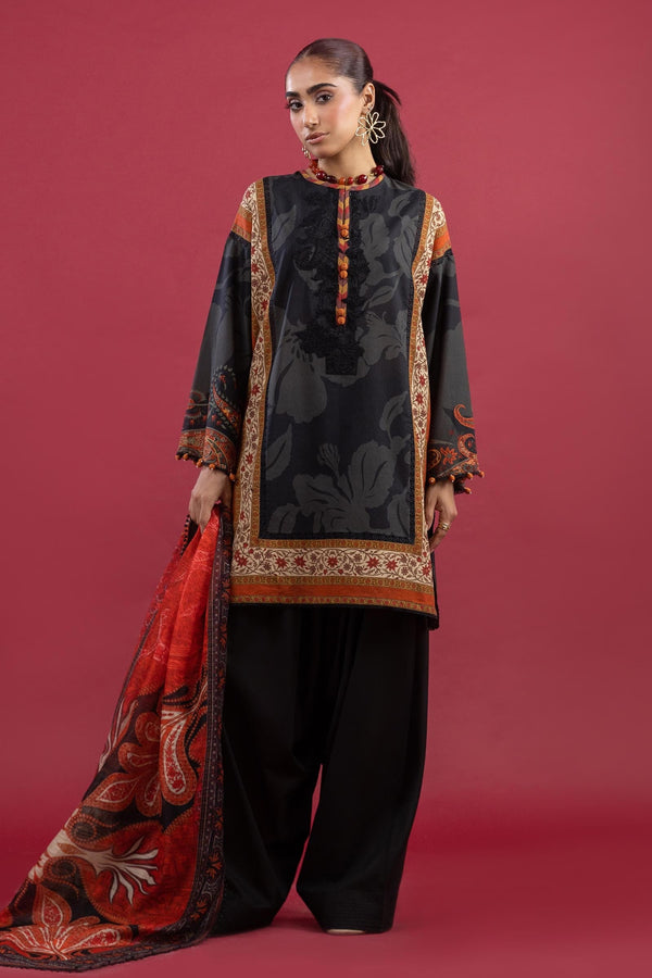 Unstitched 3 Piece Lawn Suit (1000000084810)