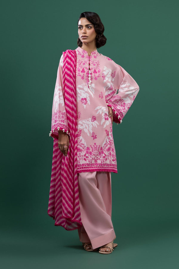 Unstitched 3 Piece Lawn Suit (1000000084814)