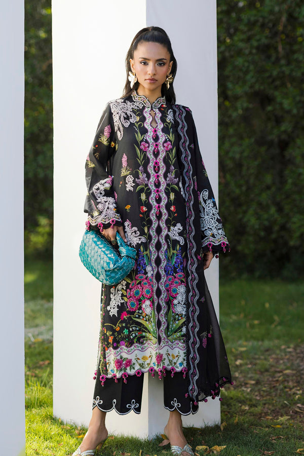 Unstitched Lawn 3 Piece Suit (M252-001A-CI)