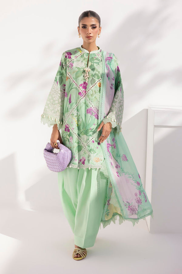 Unstitched Lawn 3 Piece Suit (M252-007A-CI)
