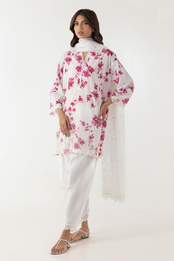 Stitched Lawn Embroidered Shirt (SC25SGE243)