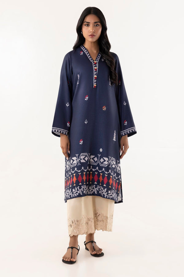 Stitched Blended Jacquard Printed Shirt (SS25BSP120)
