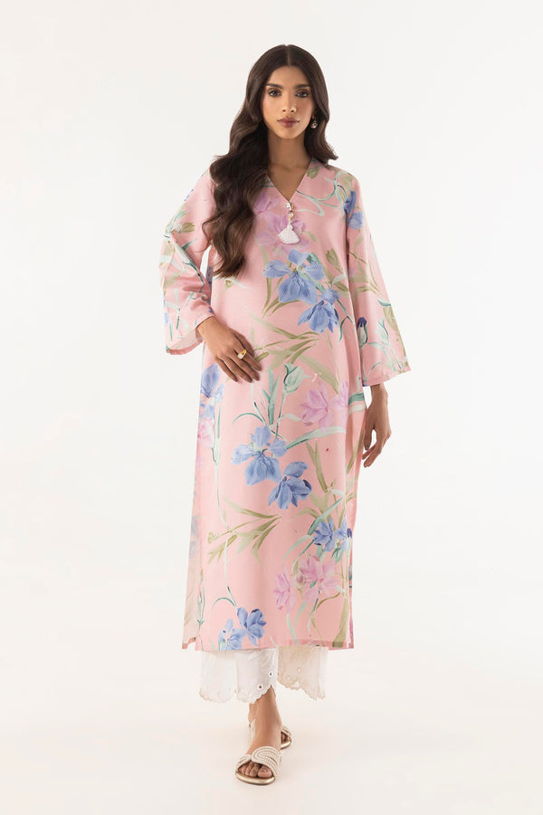 Stitched Jacquard Printed Shirt (SS25BSP303)