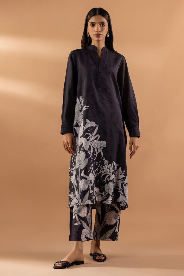 Stitched Jacquard Shirt + Culotte (SS25BSP349P2T)