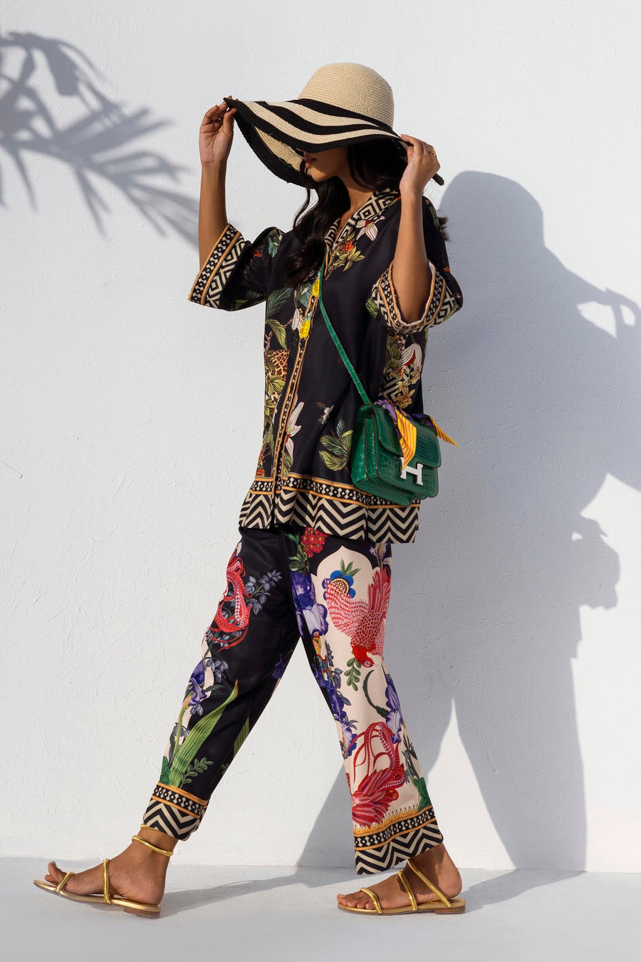 Stitched Resort Digital Printed Co-ord (SS25RC005P2T)