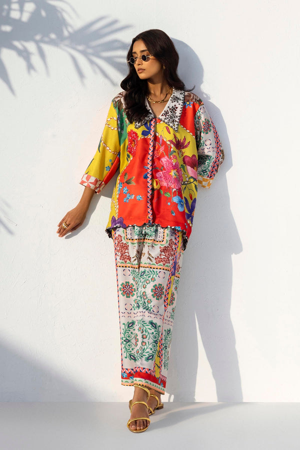 Stitched Resort Shirt + Bottom (SS25RC012P2T)