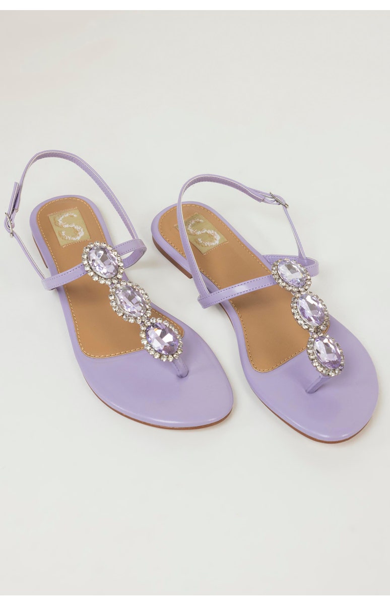 Purple Slingback Flats (SS25SH-FSD-033)