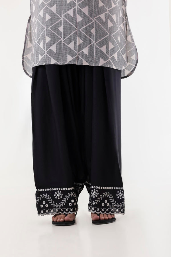 Stitched Linen Shalwar (SS25TRD222)