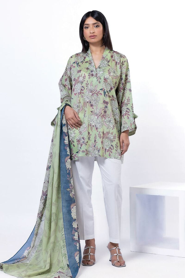 Fabrics 2 Piece | Top and Dupatta | SSZ2256B